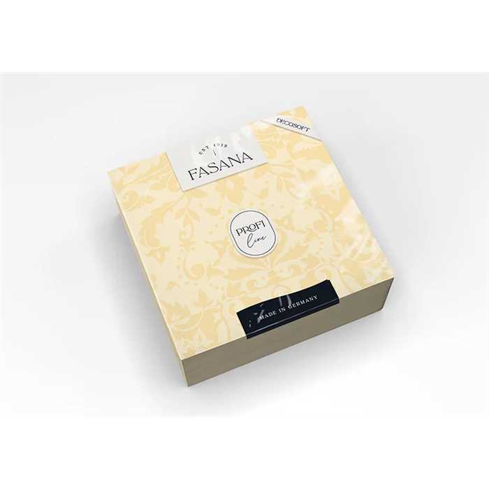 SERVIETTES DECOSOFT VICTORIAN CREME 40 X 40 CM 50 PCES SERVIETTES DECOSOFT VICTORIAN CREME 40 X 40 CM 50 PCES