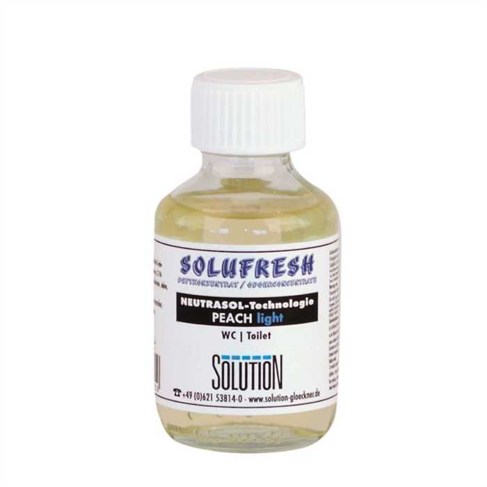 SOLUFRESH NEUTRASOL PEACH LIGHT (WC) 4 X 100 ML SOLUFRESH NEUTRASOL PEACH LIGHT (WC) 4 X 100 ML