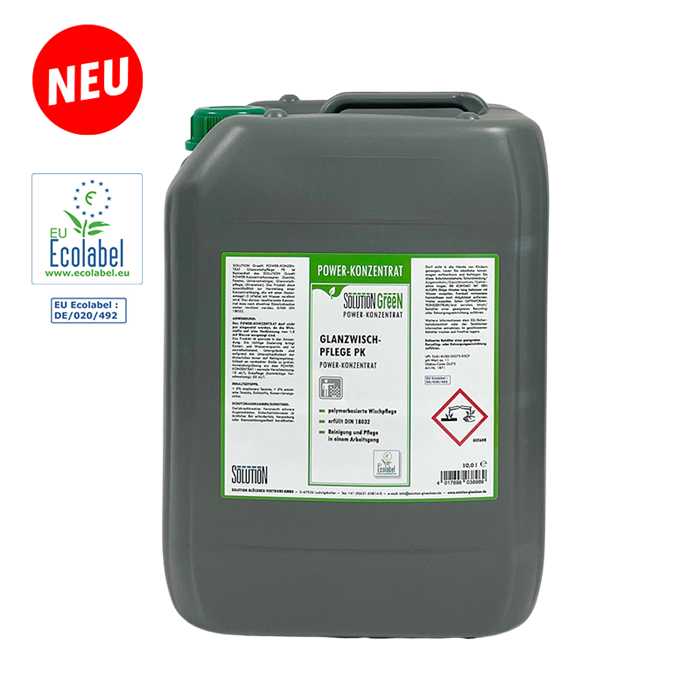 SOLUTION GreeN POWER CONCENTRATE Gloss Wipe Care PK SOLUTION GreeN POWER CONCENTRATE Gloss Wipe Care PK