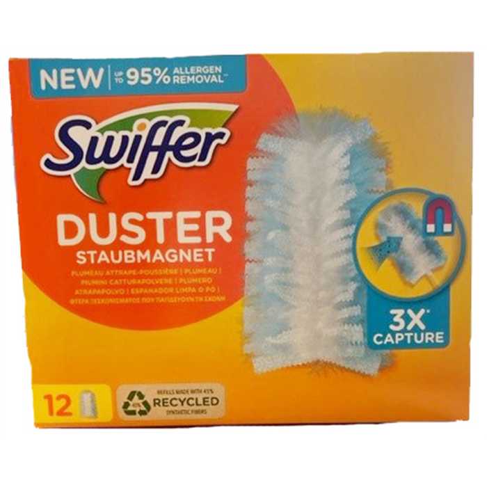 SWIFFER DUSTER REFILL 12 PLUMEAUX