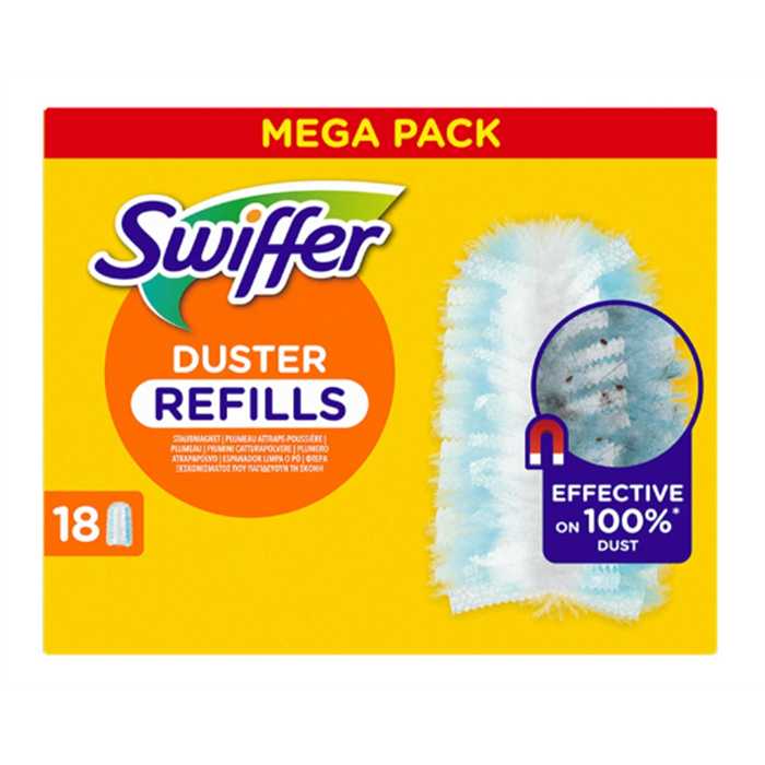 SWIFFER DUSTER REFILLS 18 PCES SWIFFER DUSTER REFILLS 18 PCES