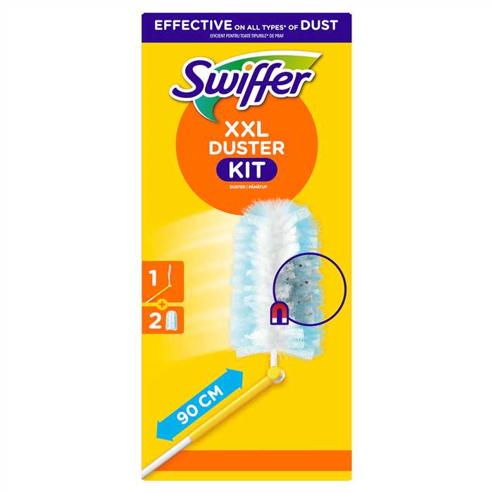 SWIFFER XXL DUSTER STARTER KIT ITB+ 2 REFILL SWIFFER XXL DUSTER STARTER KIT ITB+ 2 REFILL
