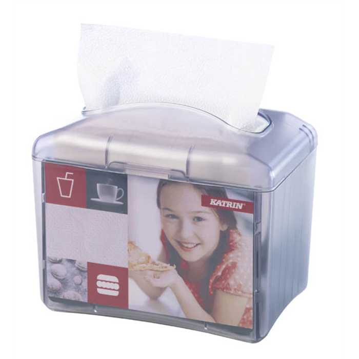 TABLE TOP SERVIETTENSPENDER TRANSPARENT TABLE TOP SERVIETTENSPENDER TRANSPARENT