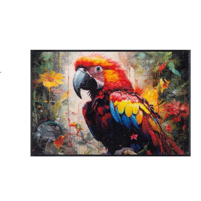 TAPIS ANIMAL AND FRIENDS Parry McParrot 50 x 75 CM TAPIS ANIMAL AND FRIENDS Parry McParrot 50 x 75 CM