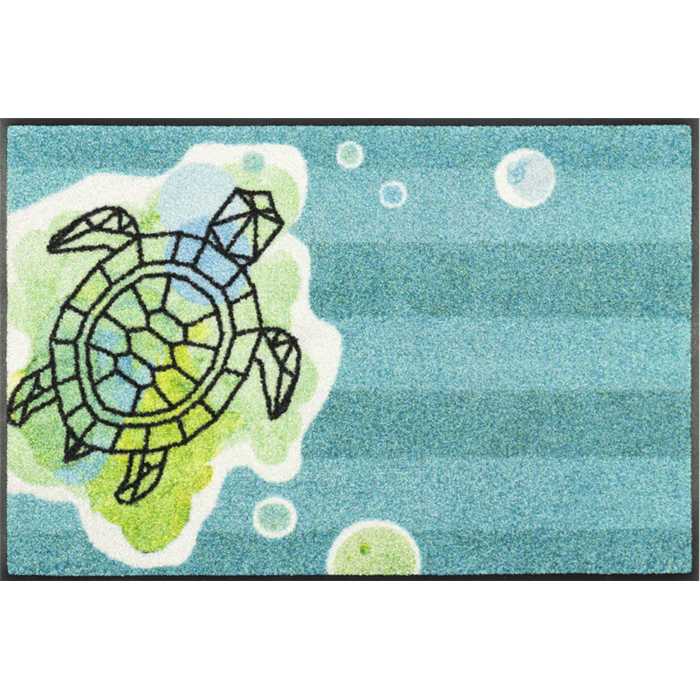 TAPIS ANIMAL AND FRIENDS TURTLE SPLASH 50 X 75 CM TAPIS ANIMAL AND FRIENDS TURTLE SPLASH 50 X 75 CM