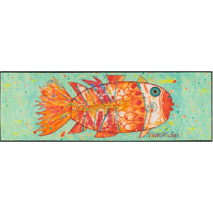 TAPIS ANIMAL AND FRIENDS TURTLE SPLASH 60 X 180 CM TAPIS ANIMAL AND FRIENDS TURTLE SPLASH 60 X 180 CM