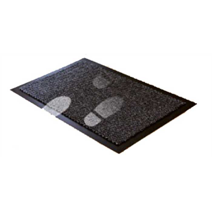 TAPIS ANTI POUSSIERE 60 X 40 CM ANTHRACITE TAPIS ANTI POUSSIERE 60 X 40 CM ANTHRACITE