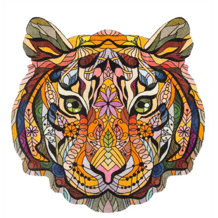 TAPIS DECOR MYSTIC WILDERNESS 90 X 90 CM TAPIS DECOR MYSTIC WILDERNESS 90 X 90 CM