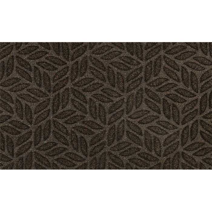 TAPIS DUNE LEAVES DARK BROWN 60 X 90 CM TAPIS DUNE LEAVES DARK BROWN 60 X 90 CM