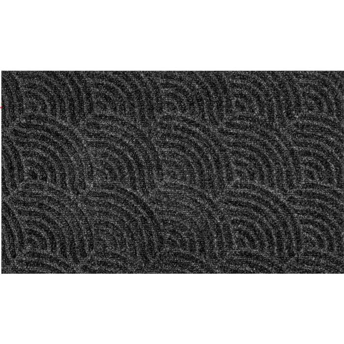 TAPIS DUNE WAVES DARK GREY 45 X 75 CM TAPIS DUNE WAVES DARK GREY 45 X 75 CM