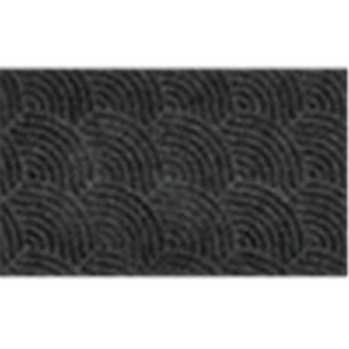 TAPIS DUNE WAVES DARK GREY 45 X 75 CM TAPIS DUNE WAVES DARK GREY 45 X 75 CM
