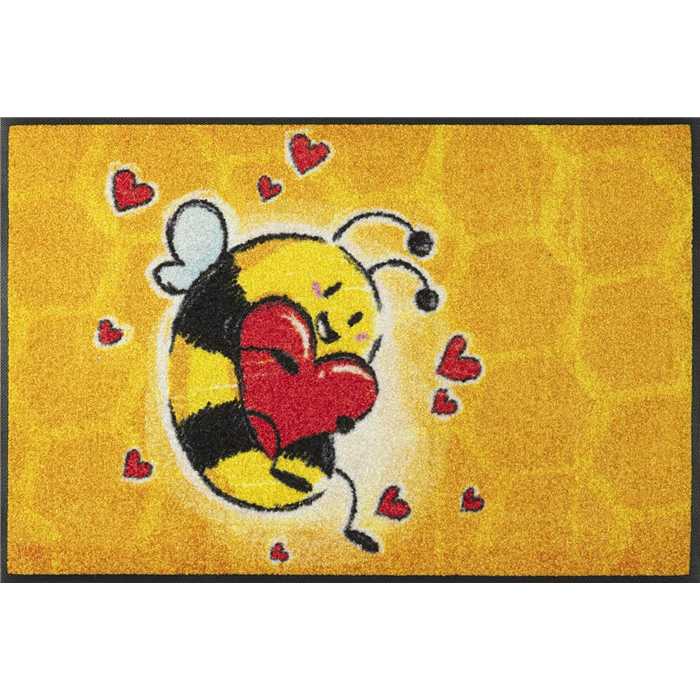TEPPICH BEE IN LOVE  50 X 75  CM TEPPICH BEE IN LOVE  50 X 75  CM