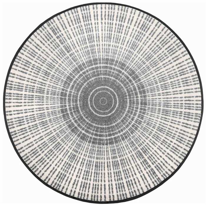 TEPPICH CASCARA GREY Ø 85 CM TEPPICH CASCARA GREY Ø 85 CM