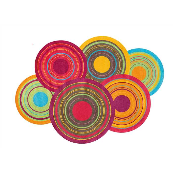TEPPICH COSMIC COLOURS 140 X 200 CM TEPPICH COSMIC COLOURS 140 X 200 CM