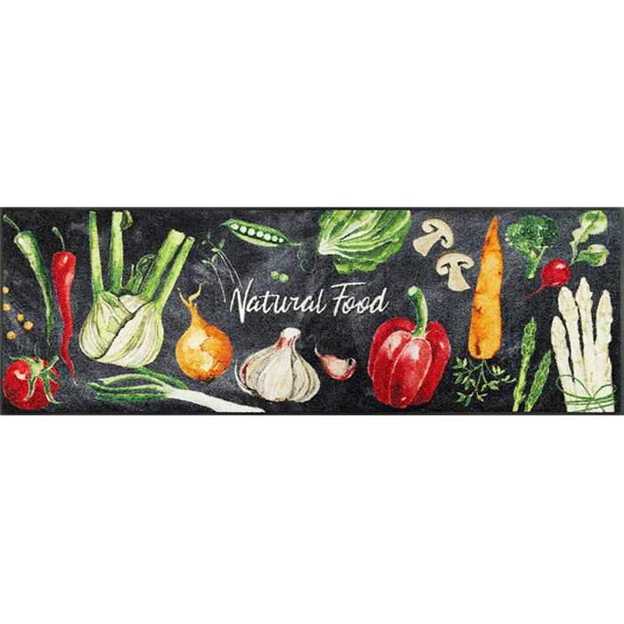 TEPPICH NATURAL FOOD 60 X 180 CM TEPPICH NATURAL FOOD 60 X 180 CM