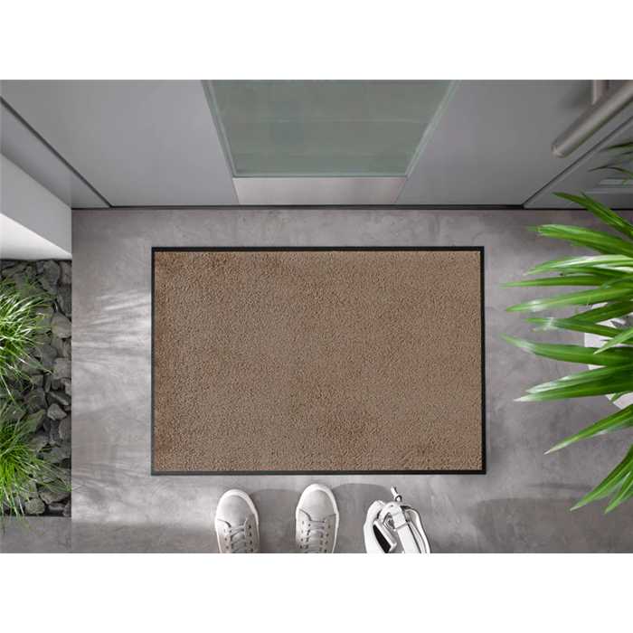 TEPPICH TAUPE 60 X 90 CM TEPPICH TAUPE 60 X 90 CM