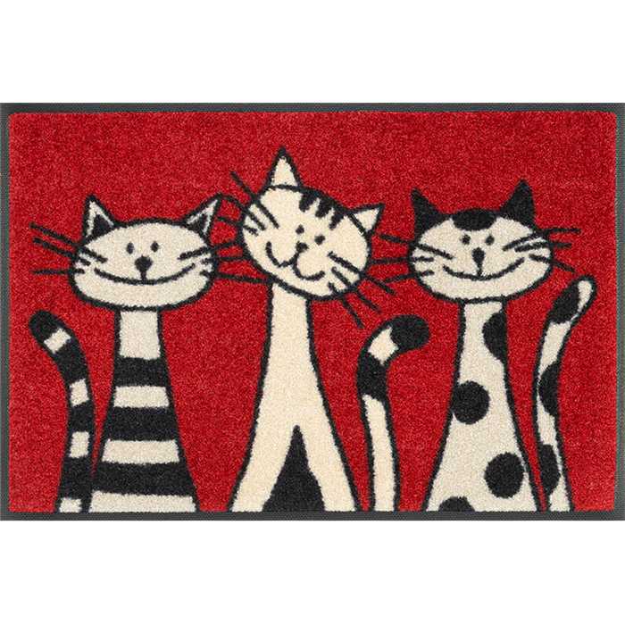 TEPPICH THREE CATS 50 X 75 CM TEPPICH THREE CATS 50 X 75 CM