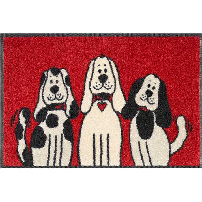 TEPPICH THREE DOGS 40 X 60 CM TEPPICH THREE DOGS 40 X 60 CM