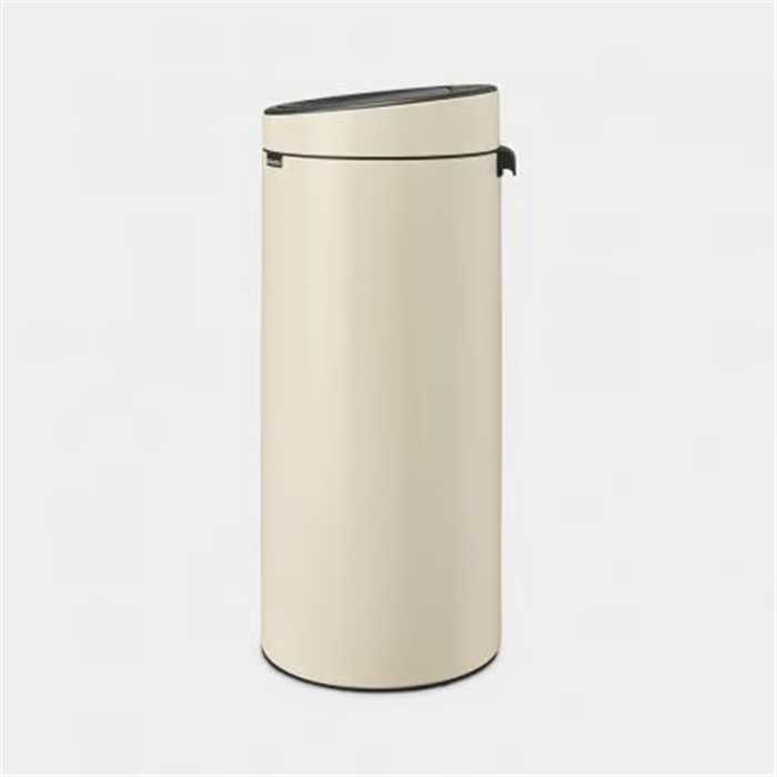 TOUCH BIN 30 LITRES EN ACIER COULEUR: SOFT BEIGE TOUCH BIN 30 LITRES EN ACIER COULEUR: SOFT BEIGE