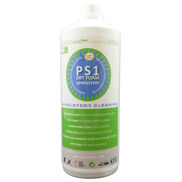 TROCKENSCHAUM-SHAMPOO KONZENTRAT FÜR POLSTERMÖBEL 1000 ML TROCKENSCHAUM-SHAMPOO KONZENTRAT FÜR POLSTERMÖBEL 1000 ML