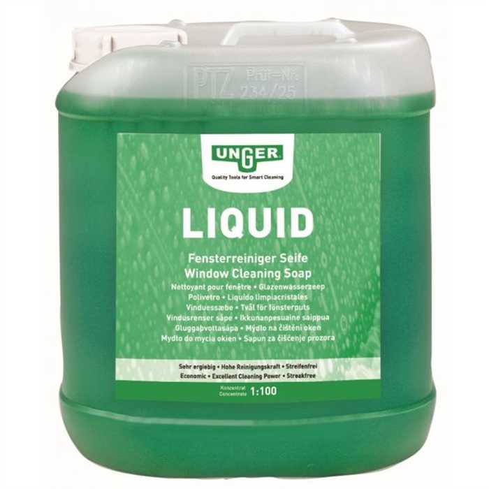 UNGER'S LIQUID NETTOYANT VITRES 5 L UNGER'S LIQUID NETTOYANT VITRES 5 L