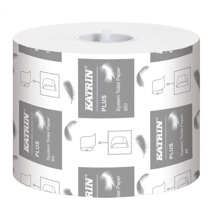WC-PAPIER SYSTEM PLUS TOILET 800 2-LAGIG 36 ROLLEN WC-PAPIER SYSTEM PLUS TOILET 800 2-LAGIG 36 ROLLEN