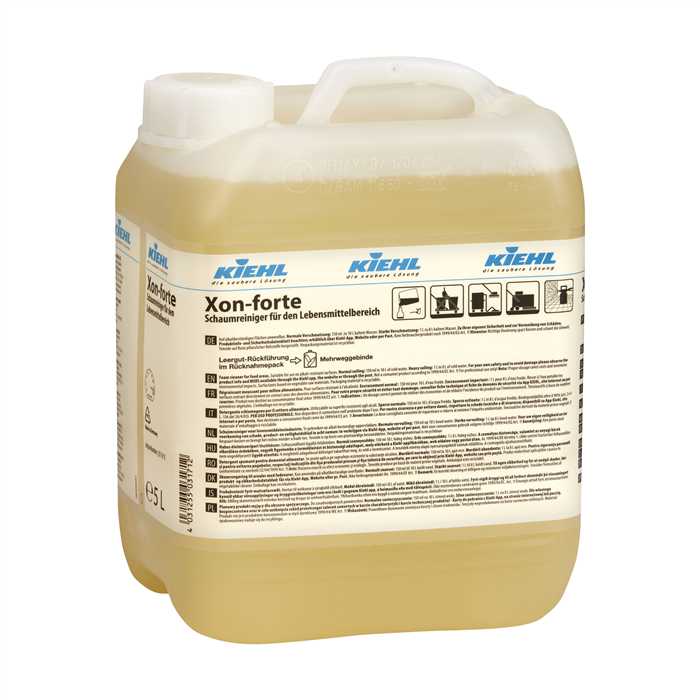 XON-FORTE DEGRAISSANT MOUSSANT 5 L XON-FORTE DEGRAISSANT MOUSSANT 5 L